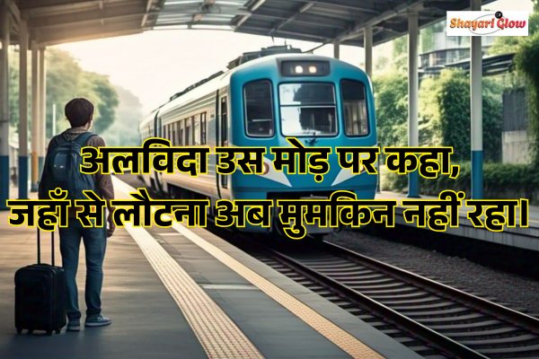 Alvida Shayari in Hindi