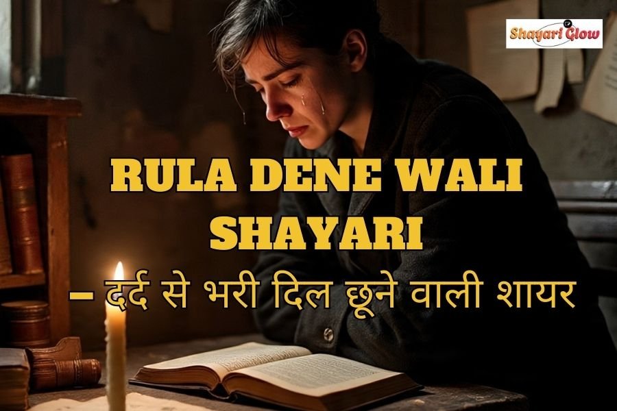 Rula dene wali shayari in Hindi