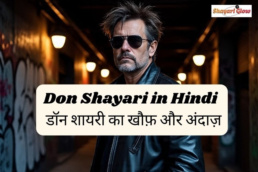 Don Shayari in Hindi