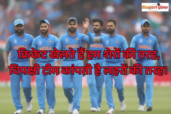 Attitude cricket shayari