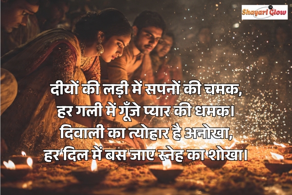 Diwali shayari in Hindi 4 lines